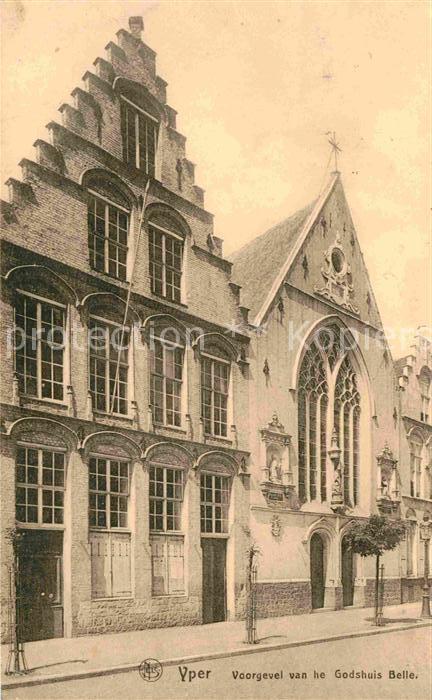 Yper Voorgevel van he Godshuis Belle