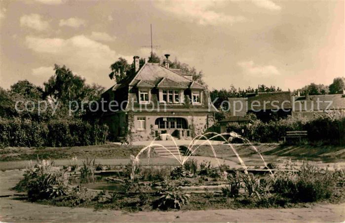 Syrau Vogtland Springbrunnen Hoehleneingang