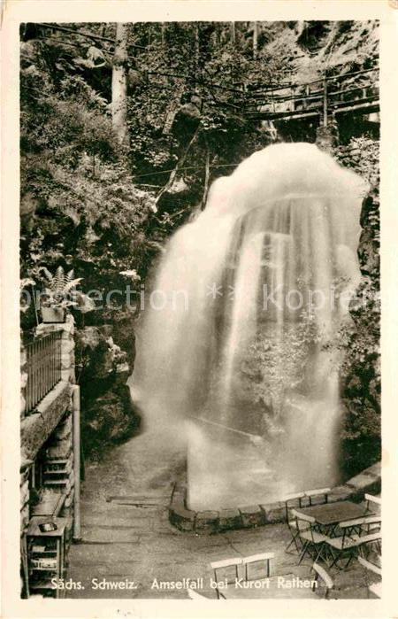 Rathen Saechsische Schweiz Amselfall