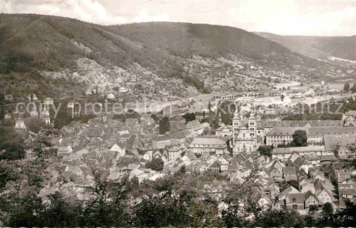 Amorbach Miltenberg Blick vom Wolkmann