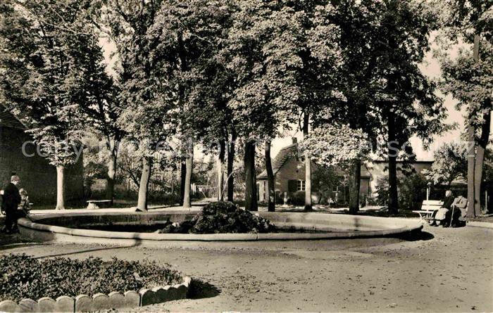 Koennern Springbrunnen Platz der Friedens