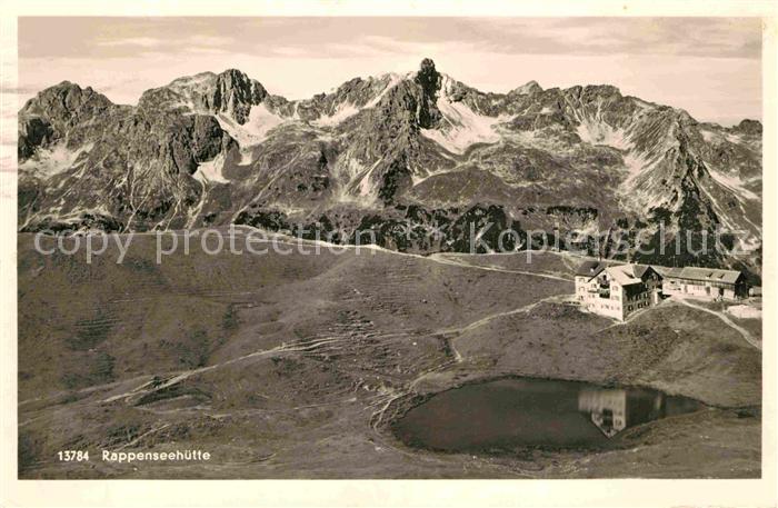 Rappenseehuette Heilbronnerweg