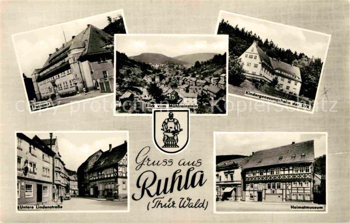 Ruhla Muehlrainstein Postamt Untere Lindenstrasse