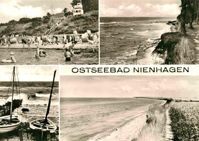 Nienhagen Ostseebad Strand Boot