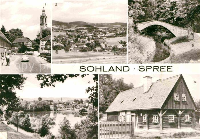 Sohland Spree Markt Himmelsbruecke Stauseel Heimatmuseum