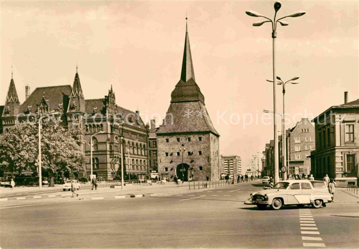 ROSTOCK  CITY Karl-Marx-Platz Steintor