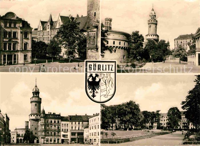 Goerlitz Sachsen Marienplatz Demianiplatz Leninpaltz Karl-Marx-Platz