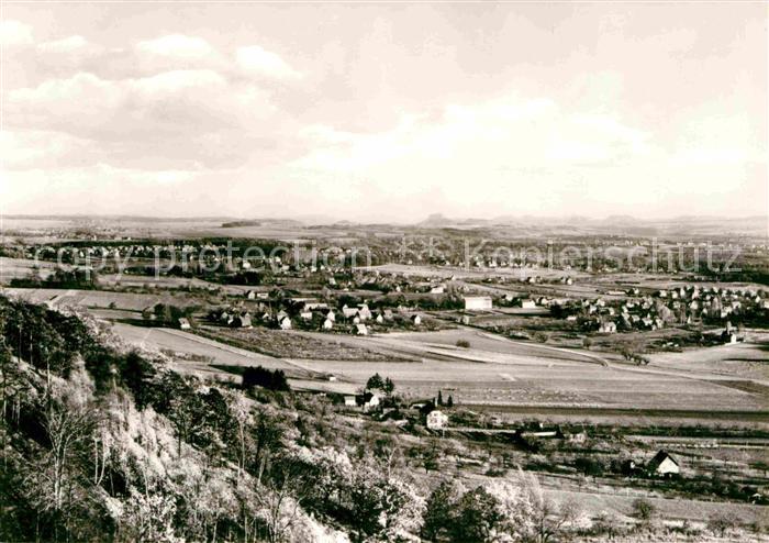 Graupa Blick von der Jagdwegen