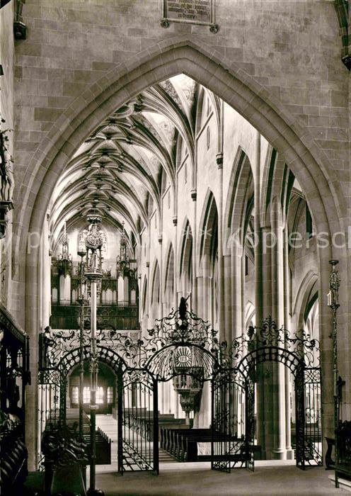 ueberlingen Bodensee St. Nikolausmuenster Inneres