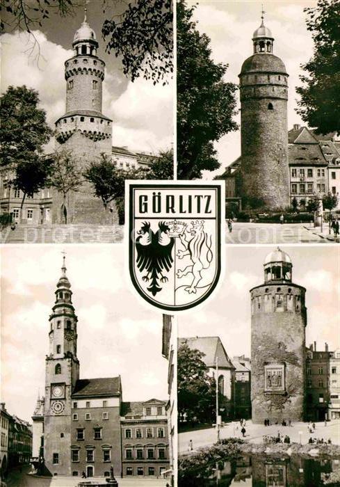 Goerlitz Sachsen Reichenbacher Turm Nicolaiturm Rathausturm Dicker Turm