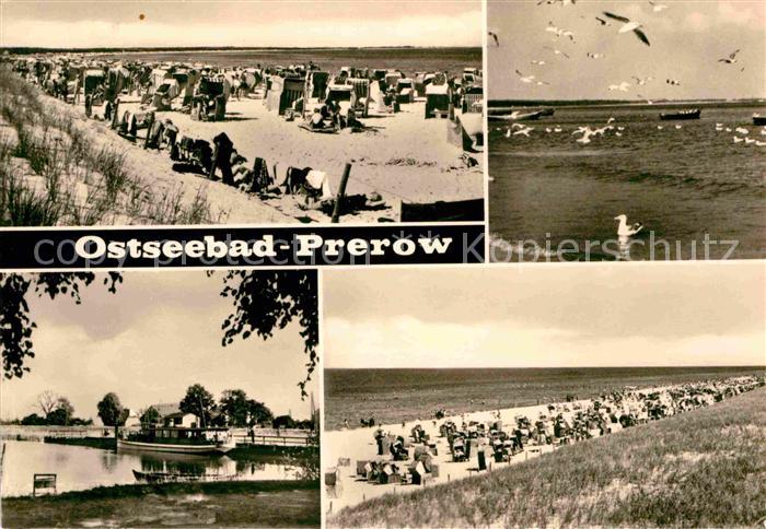 Prerow Ostseebad Strand Moeven Hafen