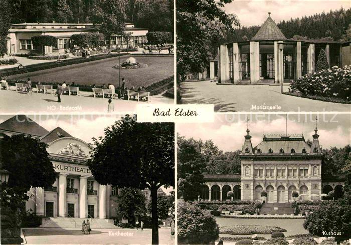 Bad Elster HO-Badecafe Moritzquelle Kurtheater