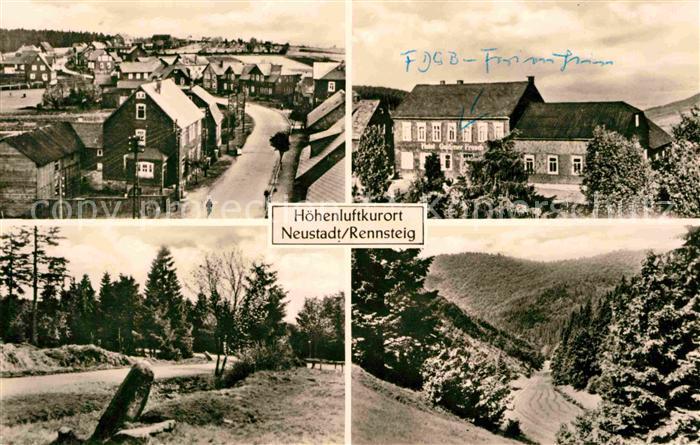 Neustadt Rennsteig Hoehenluftkurort FDGB Ferienheim