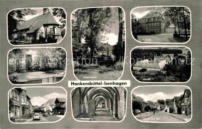 Hankensbuettel Isenhagen Kirche Ehrenmal Kreuzgang Hindenburgstrasse Kloster