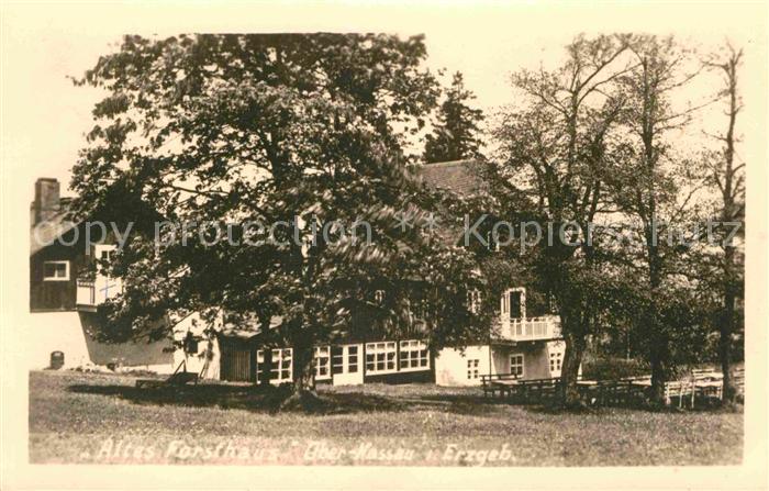 Nassau Erzgebirge Ober Nassau Altes Forsthaus