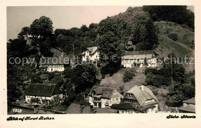 Rathen Saechsische Schweiz Panorama