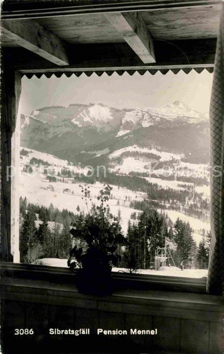 Sibratsgfaell Vorarlberg Pension Mennel Winter