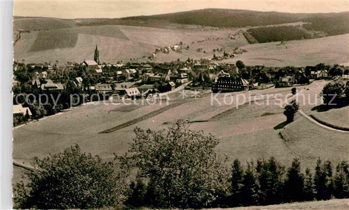 Oberwiesenthal Erzgebirge Ortsansicht