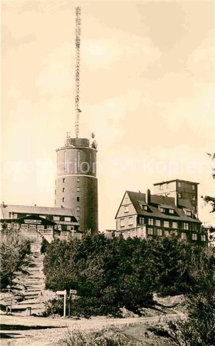Grosser Inselsberg Aussichtsturm Restaurant