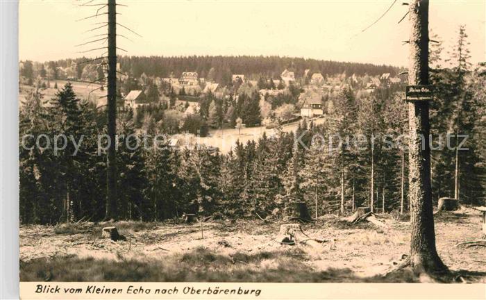 Oberbaerenburg Baerenburg Kleinen Echo