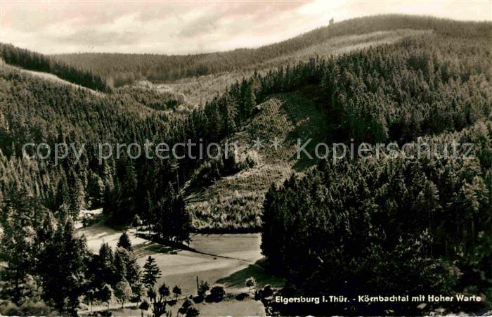 Elgersburg Koernbachtal Hoher Warte