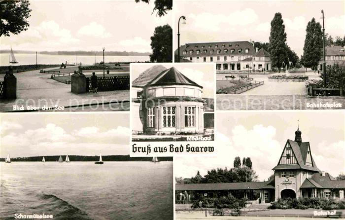 Bad Saarow See Moorbad Bahnhofsplatz Scharmuetzelsee Bahnhof