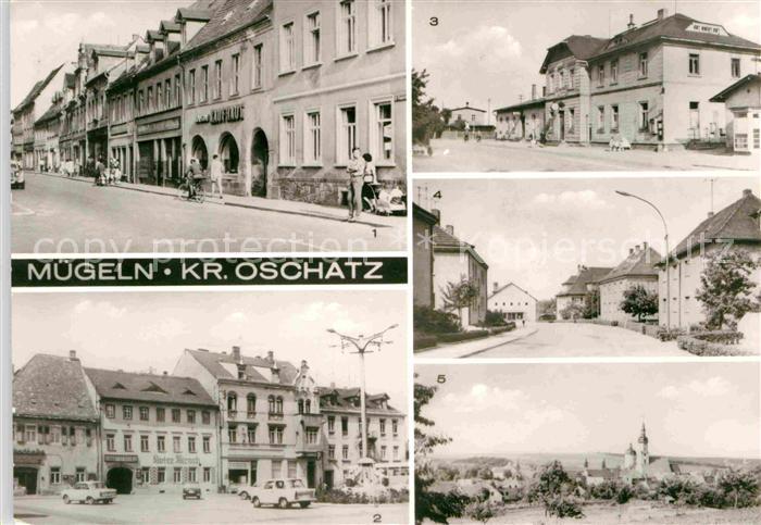 Muegeln Oschatz Dr Friedrichs Strasse Karl Marx Platz Bahnhof Karl Plato Lichtsp