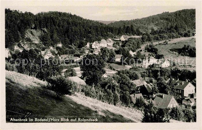 Altenbrak Harz Rolandseck Panorama
