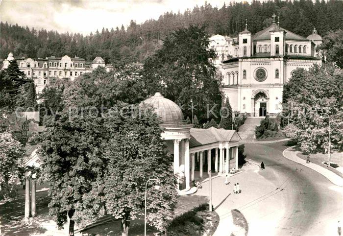Marienbad Tschechien Boehmen Rudolfbrunnen