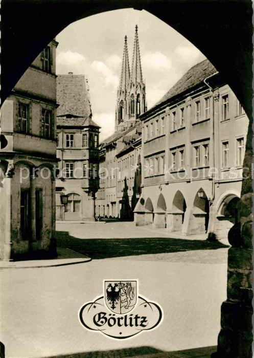 Goerlitz Sachsen Untermarkt Lauben