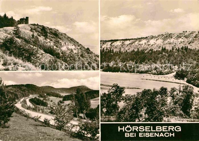 Hoerselberg Burg Panorama