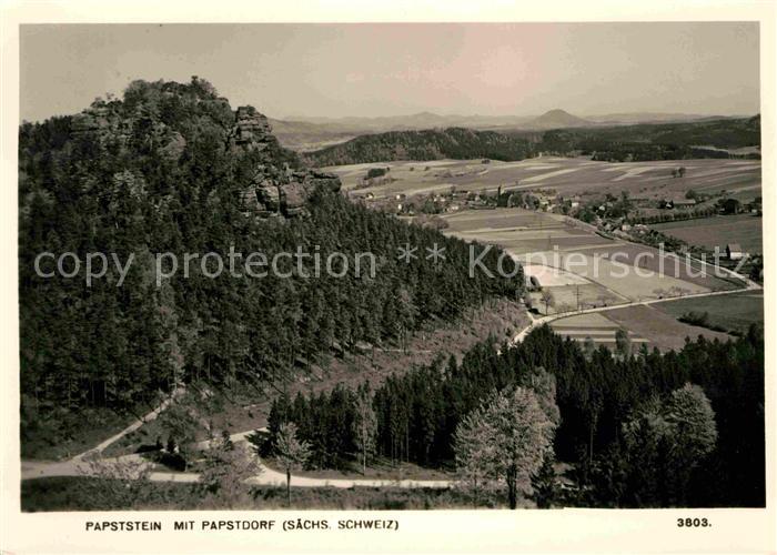 Papstdorf Papststein