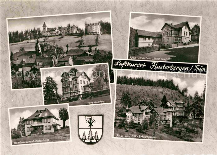 Finsterbergen FDGB Ferienheim Haus Hainfels Handwerkererholungsheim