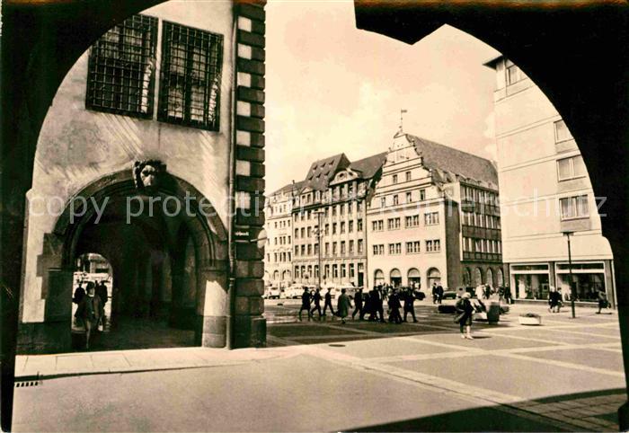 LEIPZIG Sachsen Markt Alte Waage