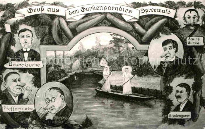 Humor Spreewald Gurkenparadies Nasen Grüne Gu