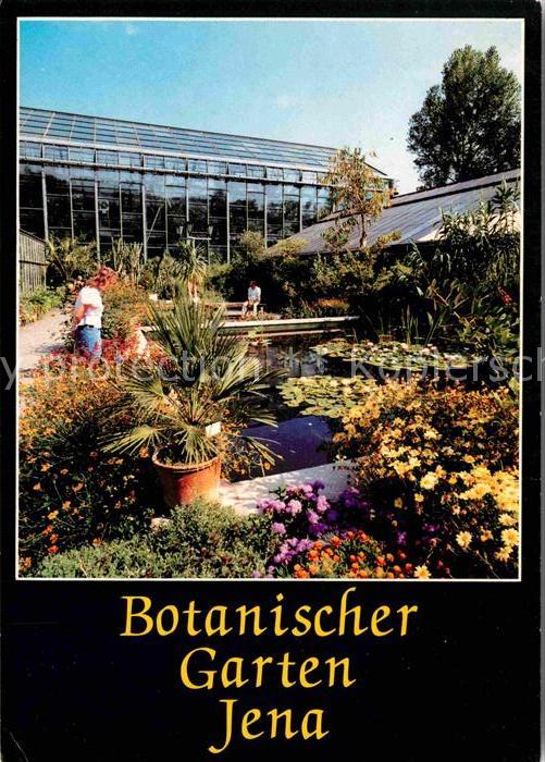 Jena Thueringen Botanischer Garten Innenhof Gewaechsanlage Africanum