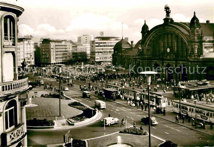 Strassenbahn Hauptbahnhof Frankfurt am Main