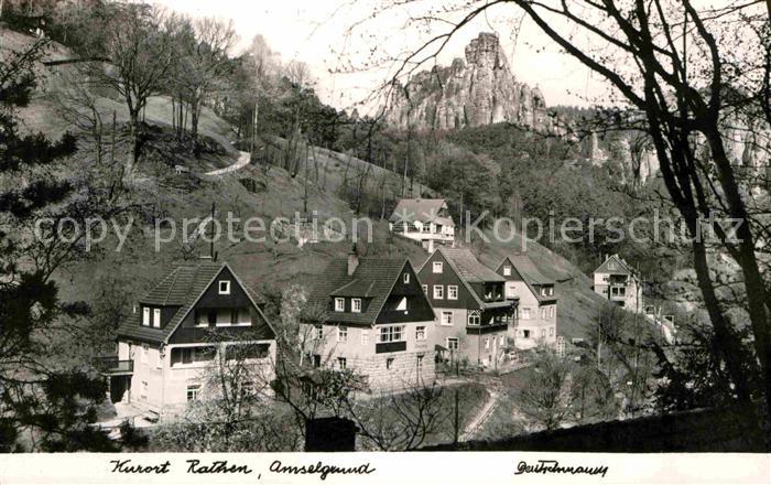 Rathen Saechsische Schweiz Amselgrund