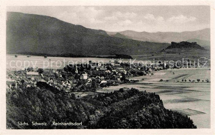 Reinhardtsdorf Bad Schandau Panorama