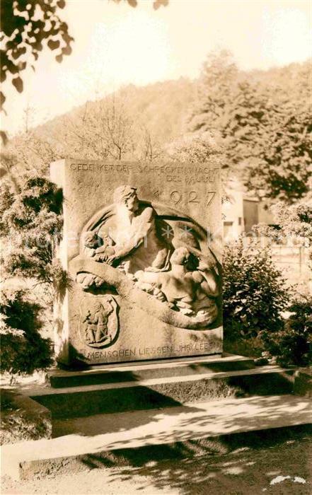 Berggiesshuebel Hochwasser Denkmal