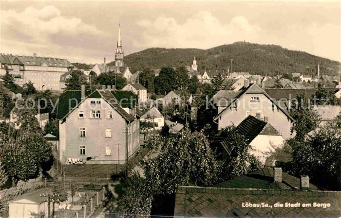 Loebau Sachsen Teilansicht
