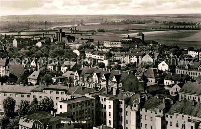 Riesa Sachsen Teilansicht