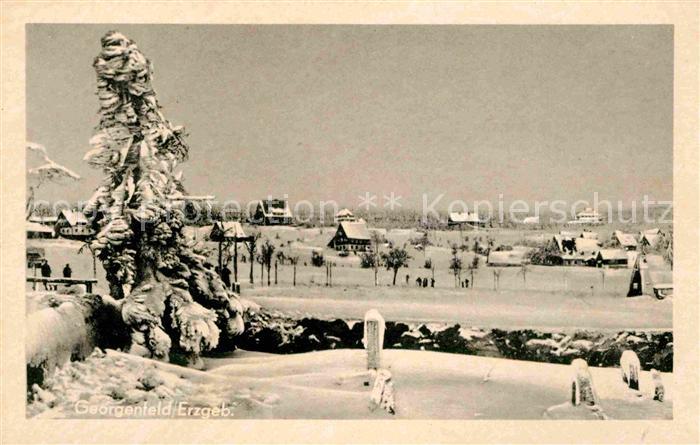 Georgenfeld Partie im Winter