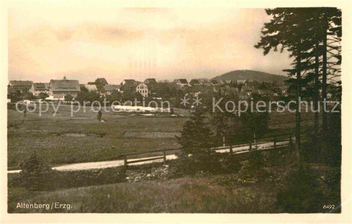 Altenberg Erzgebirge Teilansicht