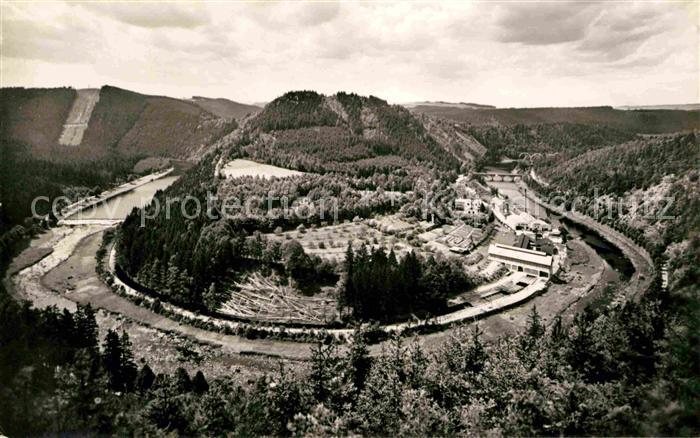 Ziegenrueck Blick von der Faehrklippe