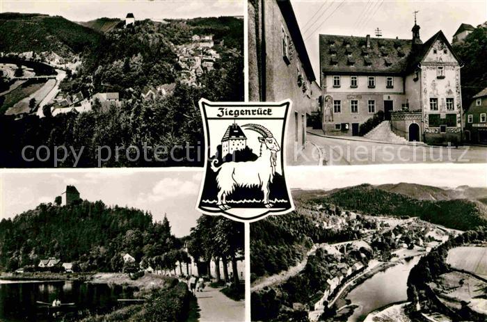 Ziegenrueck Gesamtansicht Burg Platz