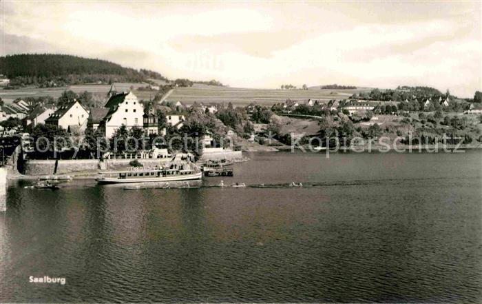 Saalburg Saale Schiffsanlegestelle