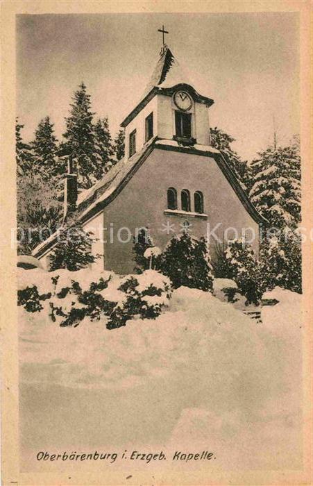 Oberbaerenburg Baerenburg Kapelle