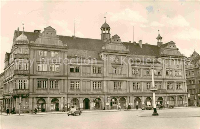 Torgau Marktplatz mit Rathaus