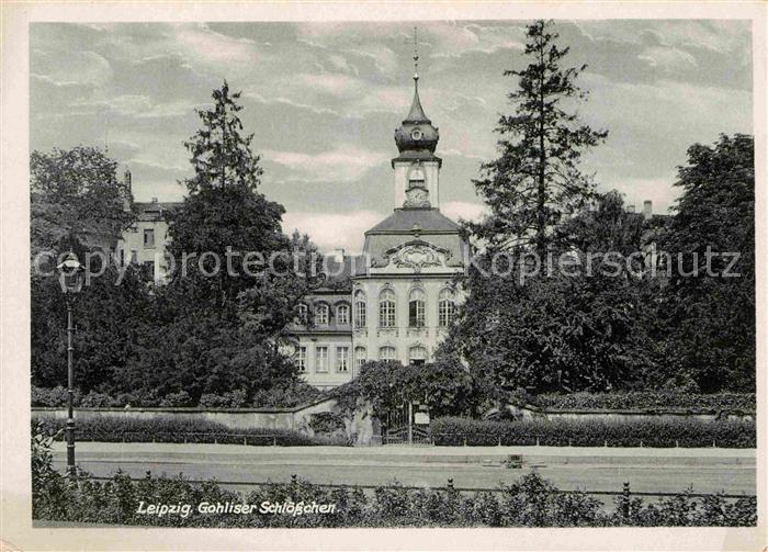 LEIPZIG Sachsen Gohliser Schloesschen